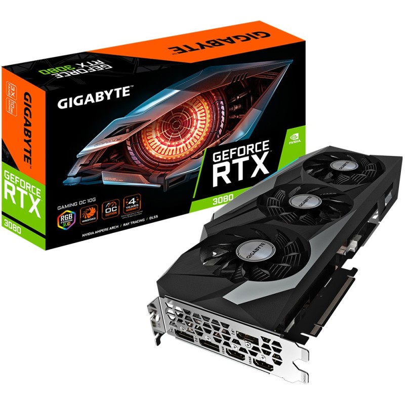 Gigabyte GeForce RTX 3080 GAMING OC 10G (rev. 2.0) GDDR6X