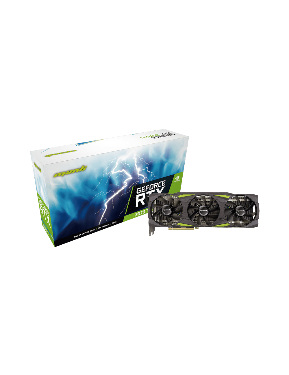 Manli GeForce® RTX 3070Ti 8GB Triple Fan