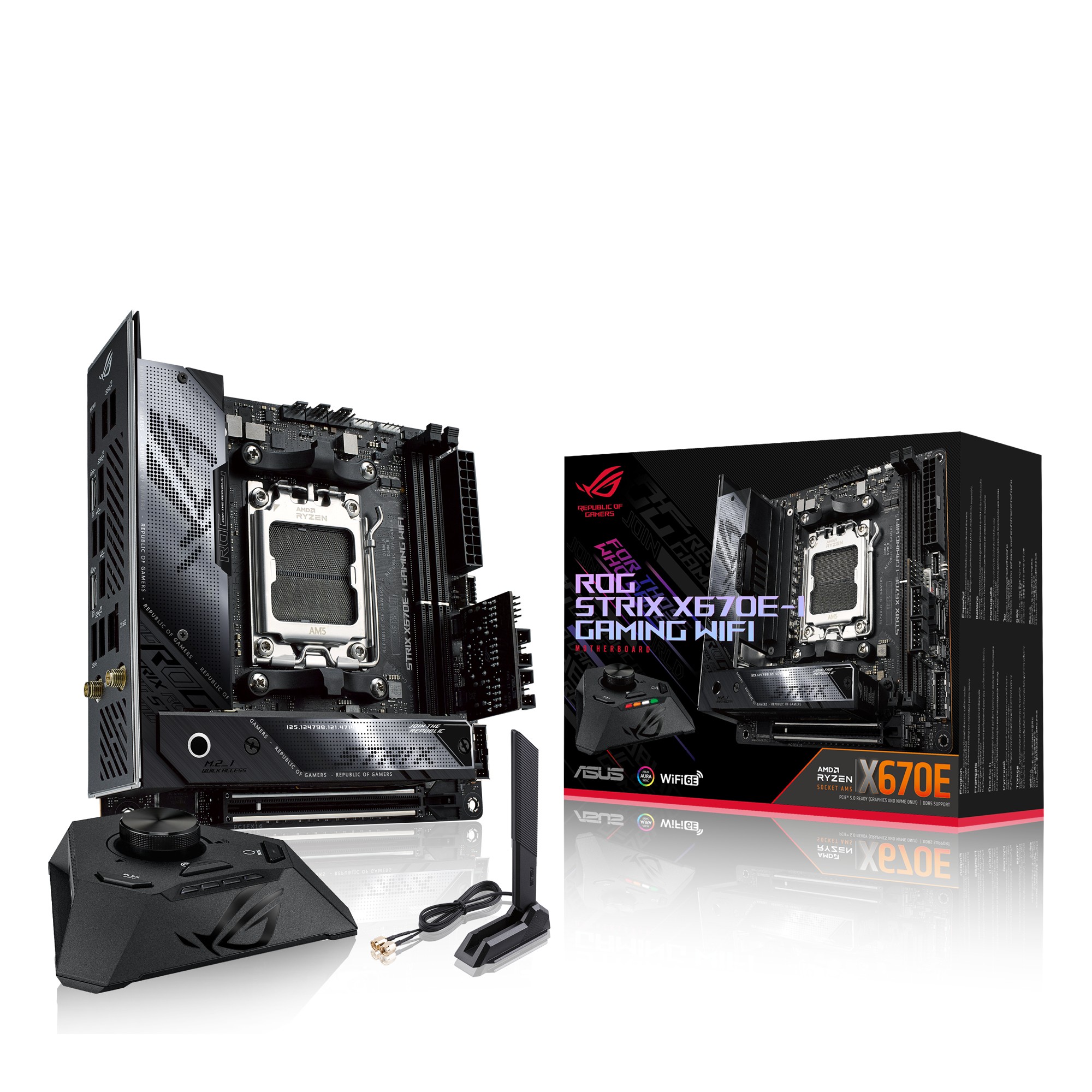 Scheda madre ASUS ROG STRIX X670E-I Gaming WIFI socket AM5