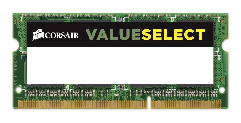 RAM SO-DIMM Corsair ValueSelect DDR3L 1600MHz 8GB (1×8) CL11