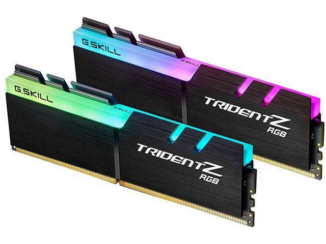 RAM G.Skill Trident Z RGB DDR4 32GB (2×16) 3200MHz CL16