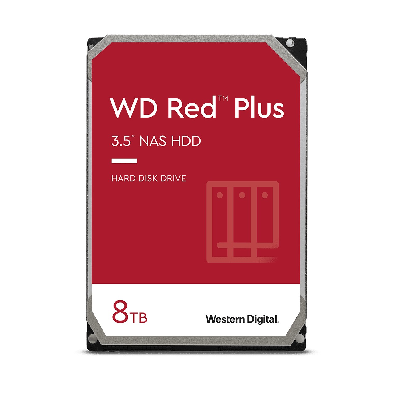 HDD Western Digital Red Plus 3.5″ 8000 GB SATA III 5400RPM
