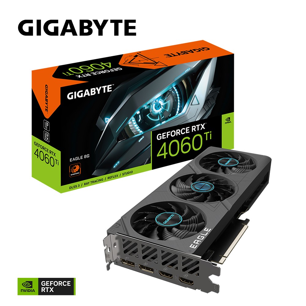 VGA Gigabyte GeForce RTX 4060Ti 8GB EAGLE