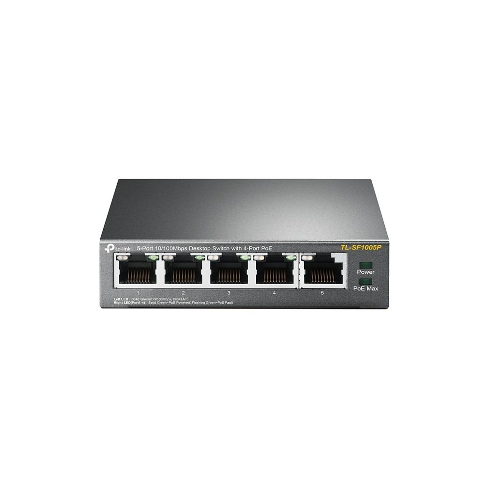 Switch TP-Link er Desktop 5-port 10/100 TL-SF1005P