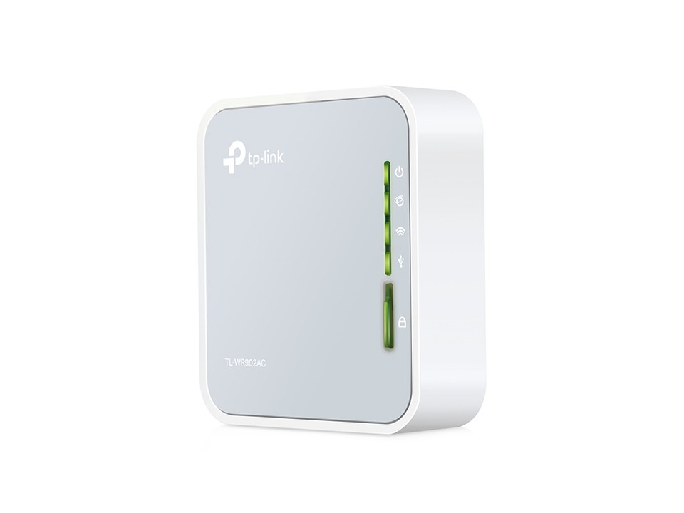 Router TP-Link TL-WR902AC Dual-band 2.4 GHz/5 GHz 4G Bianco