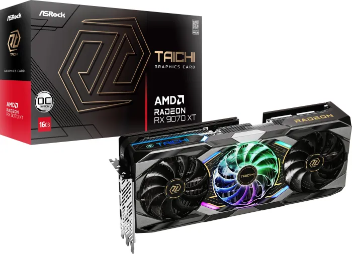 ASRock Radeon RX 9070 XT 16GB Taichi OC
