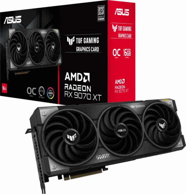 ASUS RADEON RX 9070 XT 16GB TUF GAMING OC
