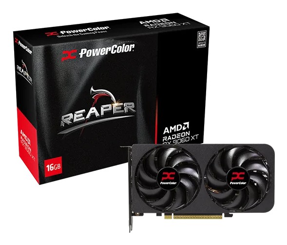 PowerColor Radeon Reaper RX 9060 XT 16GB GDDR6