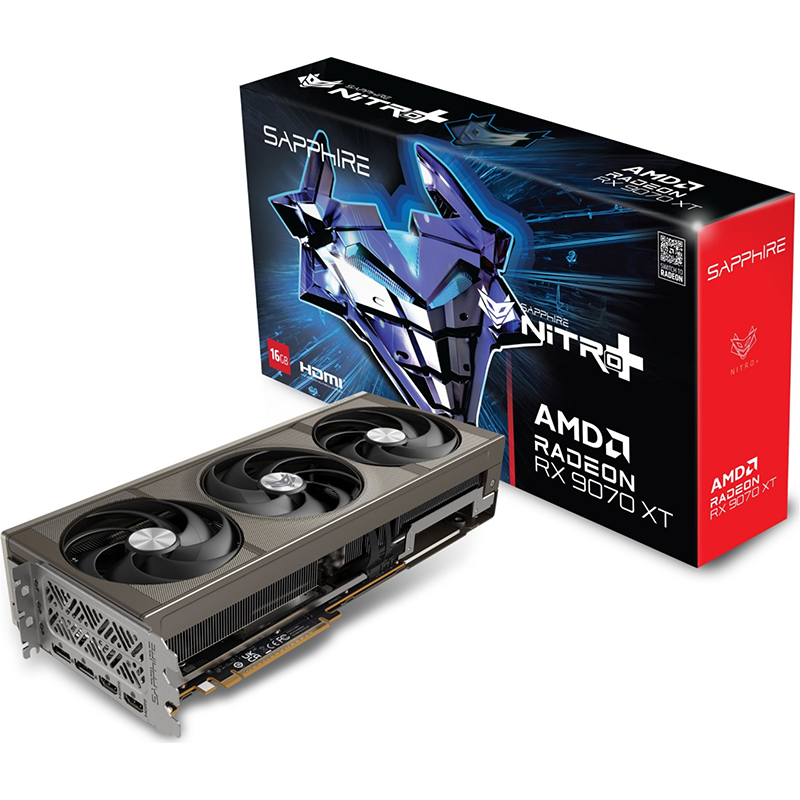 SAPPHIRE NITRO+ RADEON RX 9070 XT 16GB Gaming OC (UEFI)