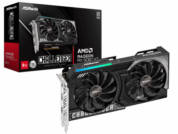 ASRock Radeon RX 9060 XT 8GB Challenger OC