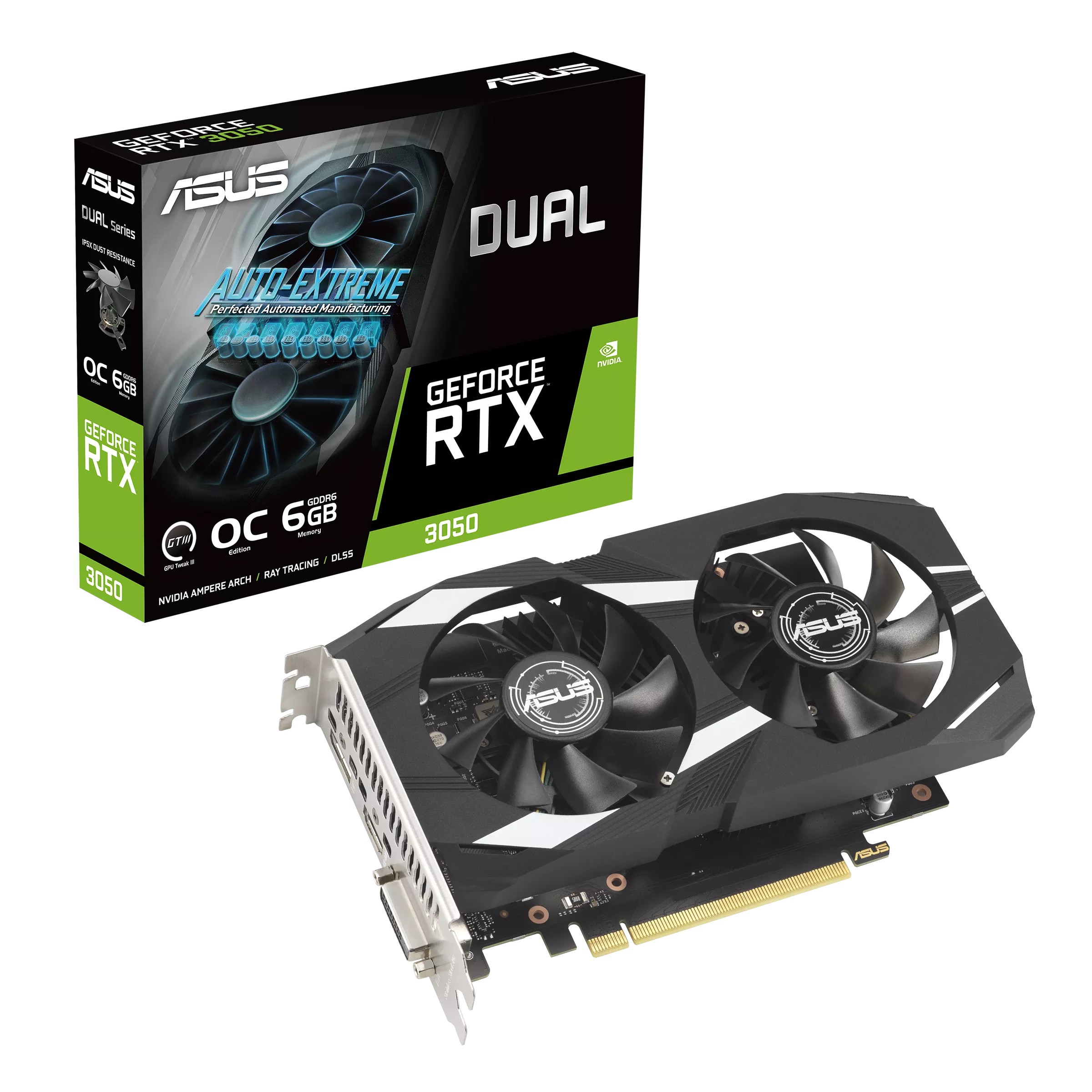 Asus RTX 3050 6GB Dual OC