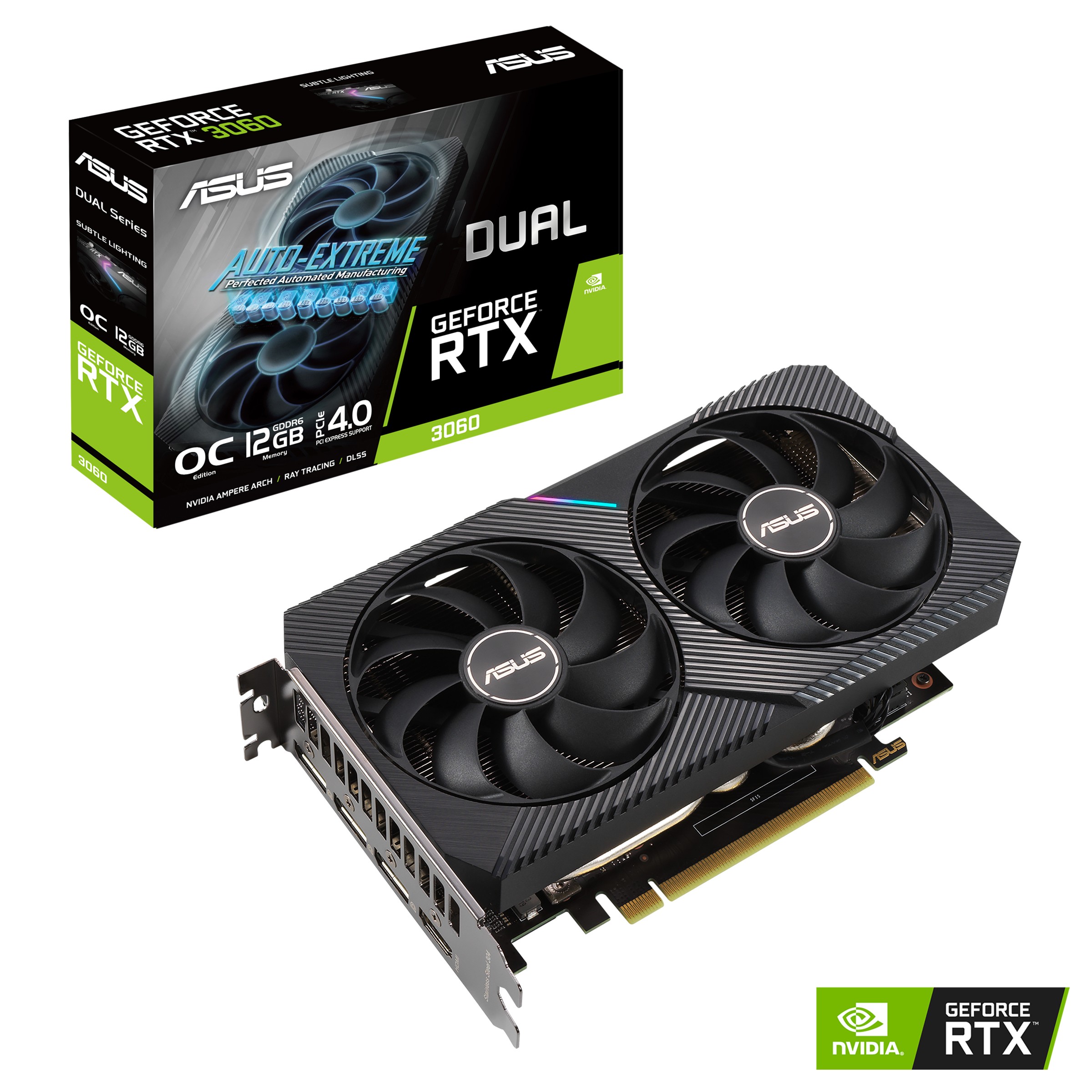 Asus RTX 3060 12GB DUAL OC V2 (LHR)