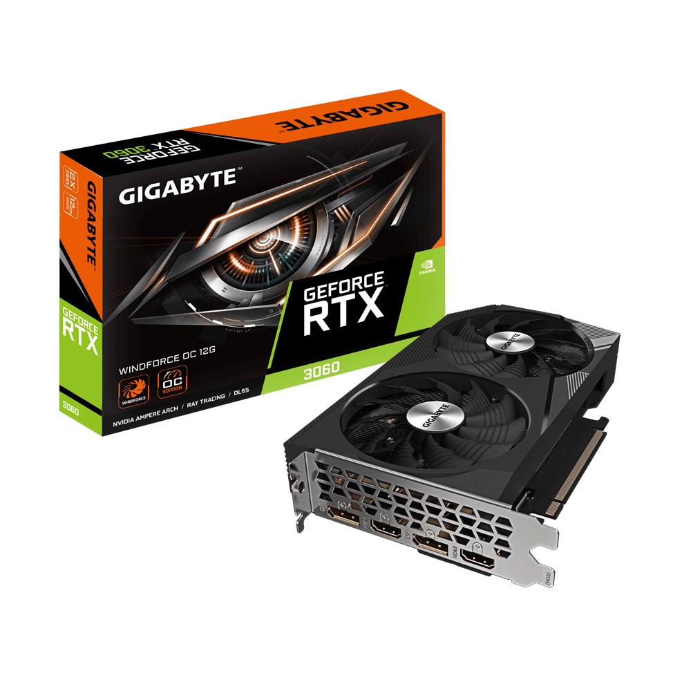 Gigabyte RTX 3060 12GB WINDFORCE OC 2.0 (LHR)
