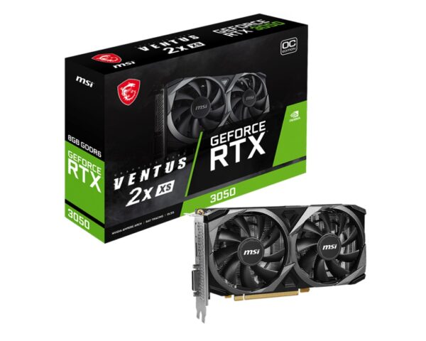 MSI RTX 3050 8GB Ventus 2X XS OC