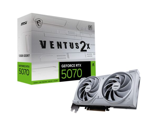 MSI RTX 5070 12GB VENTUS 2X OC WHITE