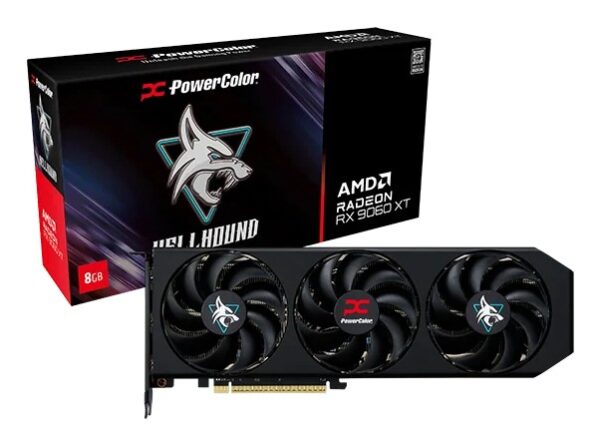 PowerColor Radeon Hellhound RX 9060 XT 8GB GDDR6