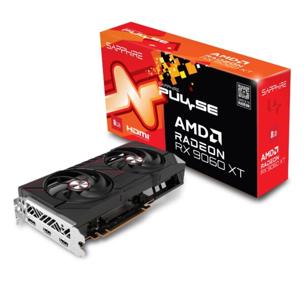 SAPPHIRE PULSE Radeon RX 9060 XT 8GB Gaming OC (UEFI)