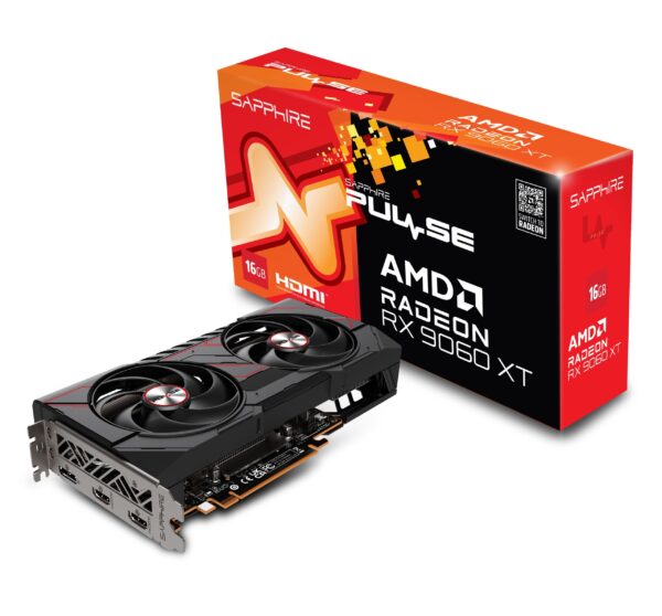 SAPPHIRE PULSE Radeon RX 9060 XT 16GB Gaming OC (UEFI)