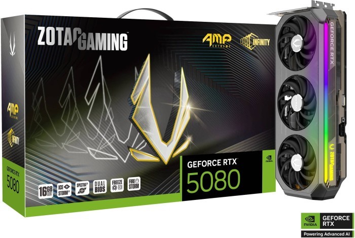 ZOTAC RTX 5080 16GB AMP EXTREME INFINITY