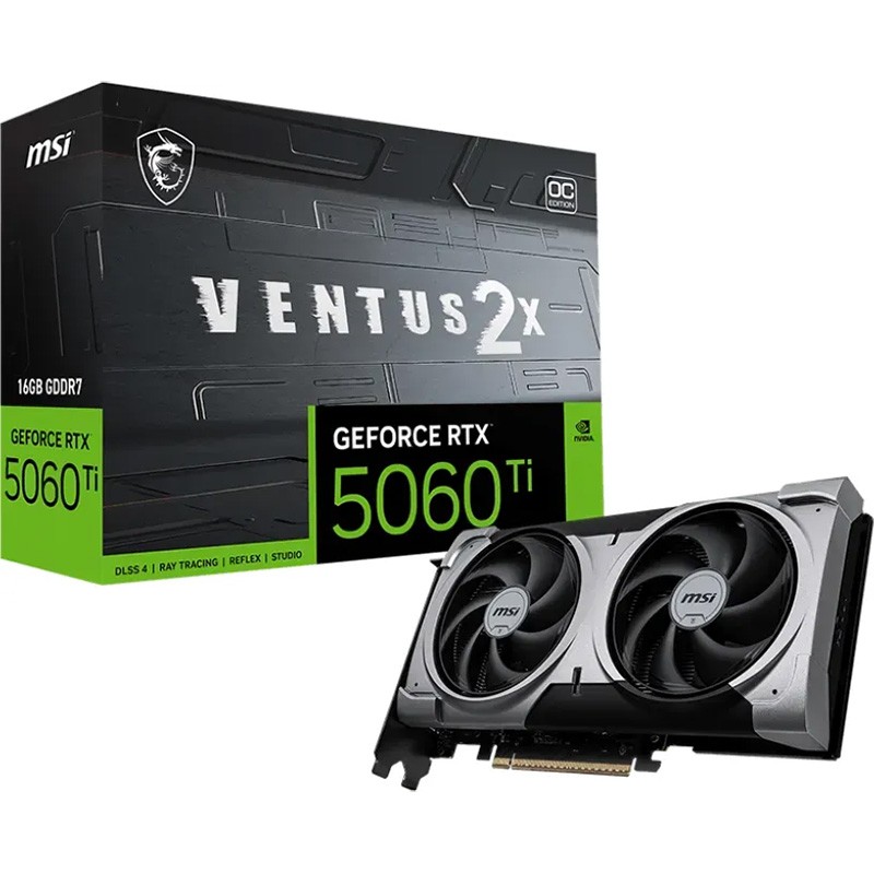 MSI RTX 5060 TI 16GB VENTUS 2X OC PLUS
