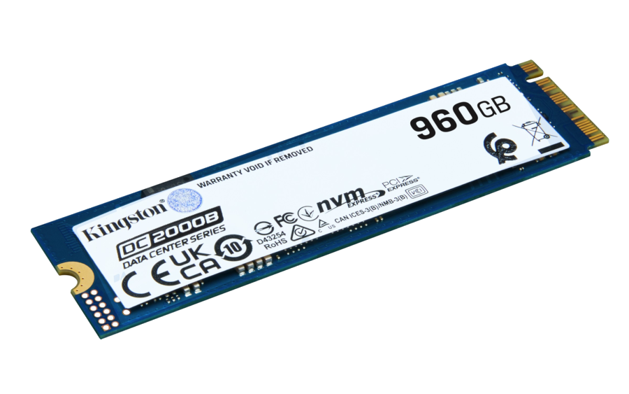 KINGSTON TECHNOLOGY SSD Kingston Technology 960G DC2000B PCIe 4.0 M.2 2280 Enterprise