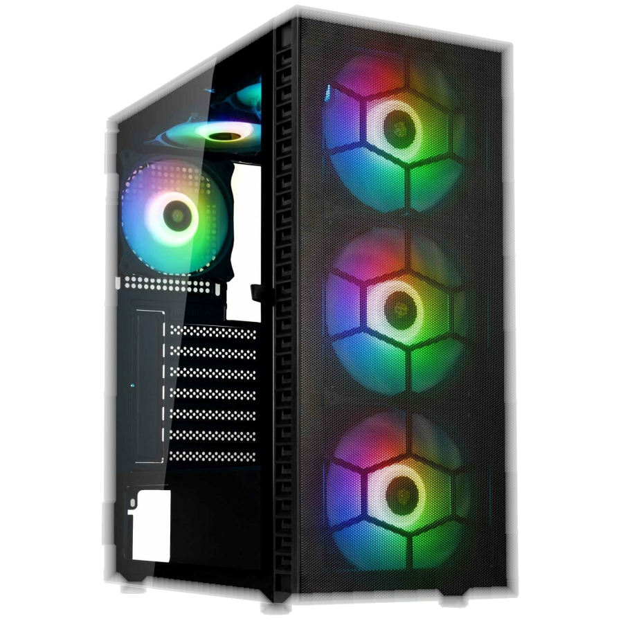 KOLINK Case Kolink Observatory HF Mesh ARGB Midi-Tower Nero