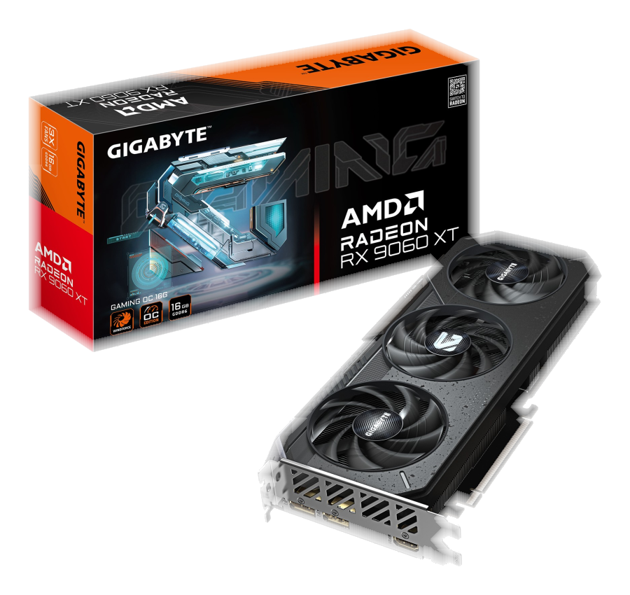 GIGABYTE Scheda Video AMD Gigabyte Radeon RX 9060 XT GAMING 16GB OC