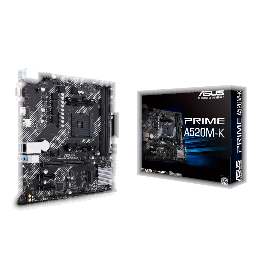 ASUS Scheda Madre ASUS PRIME A520M-K socket AM4
