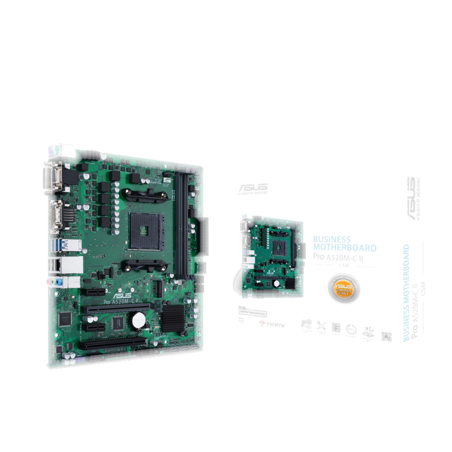 ASUS Scheda Madre ASUS PRO A520M-C II/CSM socket AM4