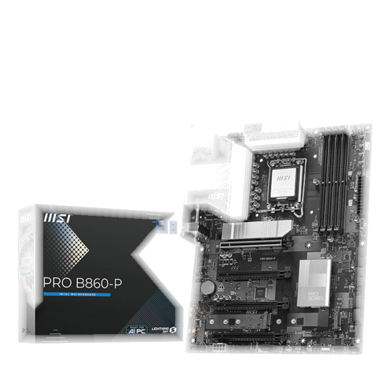 MSI Scheda Madre MSI PRO B860-P LGA 1851 ATX DDR5 Grigio