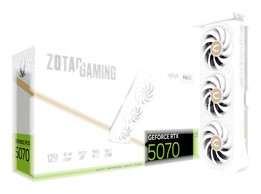 ZOTAC Scheda Video Zotac GAMING GeForce RTX 5070 AMP NVIDIA 12 GB GDDR7