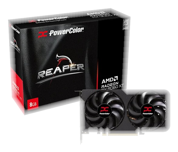 POWERCOLOR Scheda Video PowerColor Radeon Reaper RX 9060 XT 8GB GDDR6