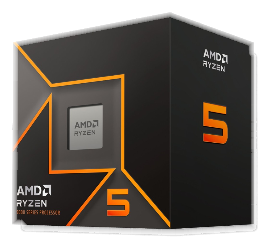 AMD CPU AMD Ryzen 5 9600 5.2 GHz AM5 Cache 32MB L3 Box