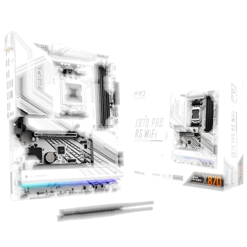 ASROCK Scheda Madre ASRock X870 Pro RS WiFi AMD X870 Socket AM5 DDR5