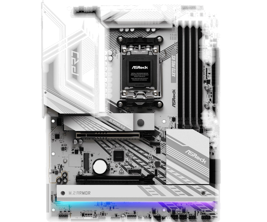 ASROCK Scheda Madre ASRock X870 Pro RS AMD X870 Socket AM5 DDR5